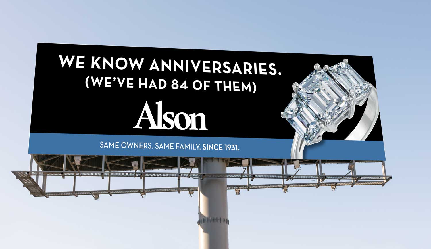 alson anniversary billboard