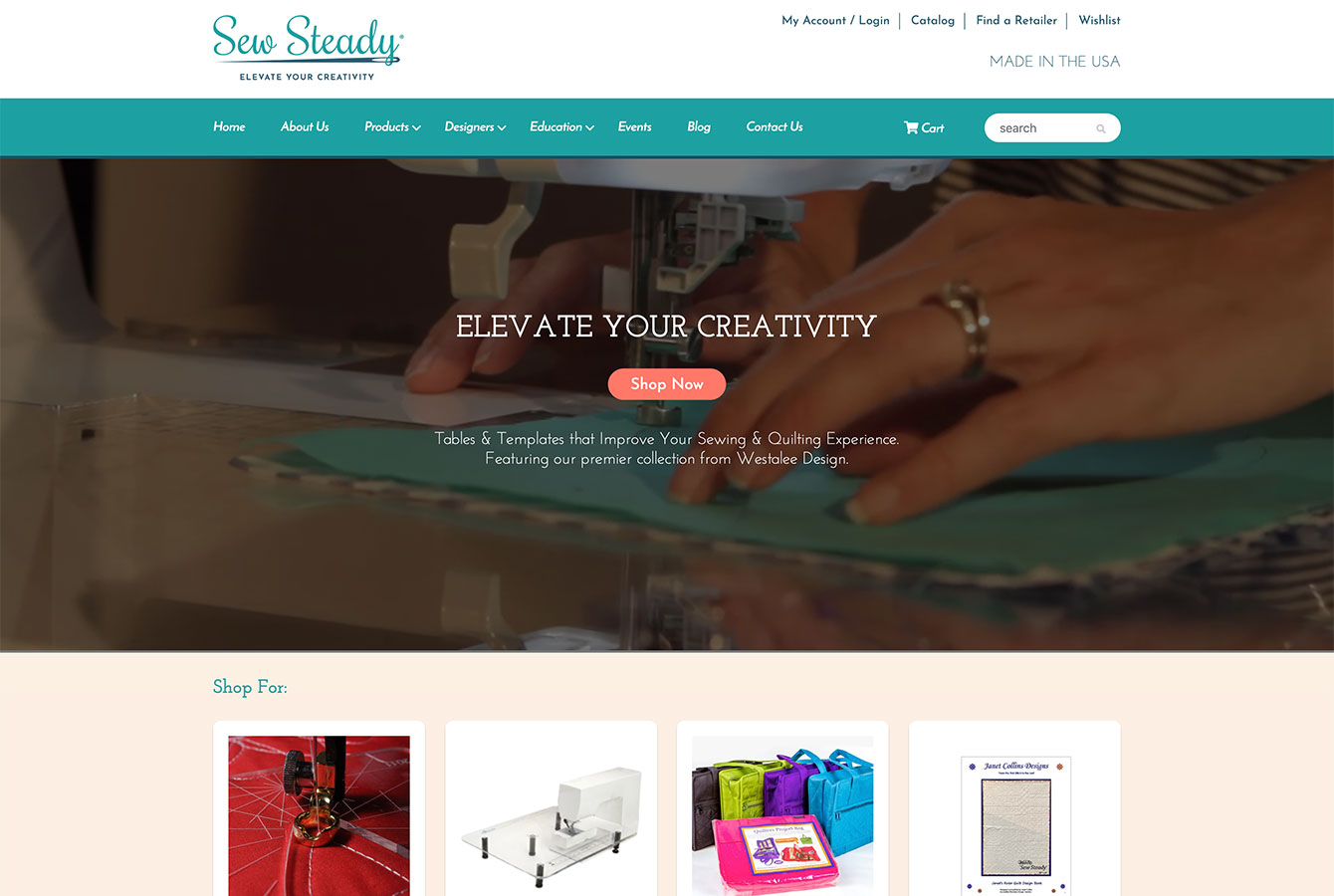 sew steady website